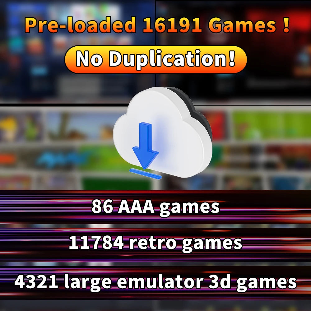 Portable Retro Gaming SSD  16191 Games