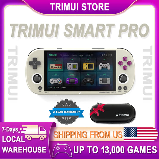 TRIMUI Smart Pro Retro Handheld Game Console 30,000+ Games,