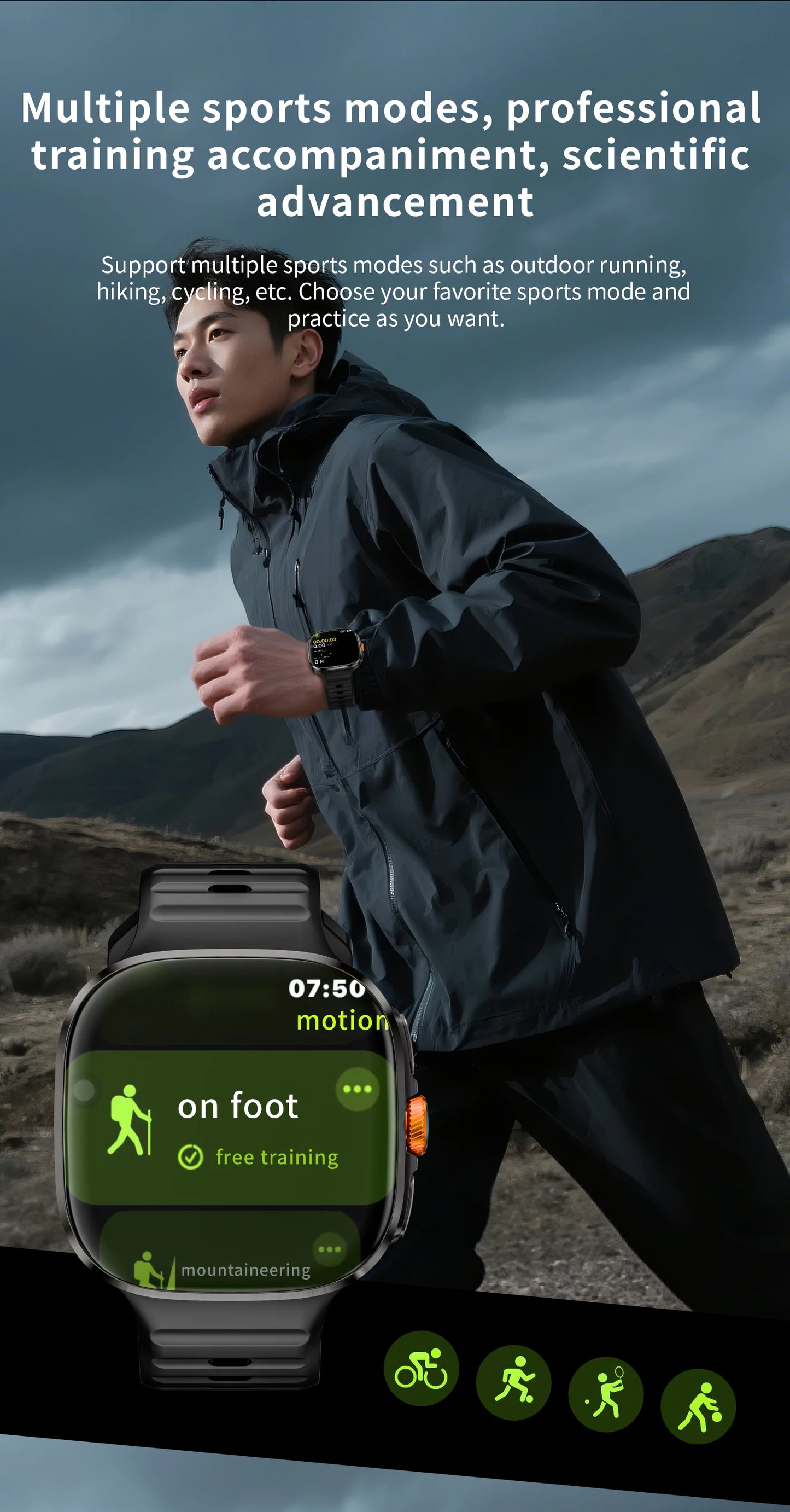 LOKMAT New APPLLP 6 MAX Android Smart Watch