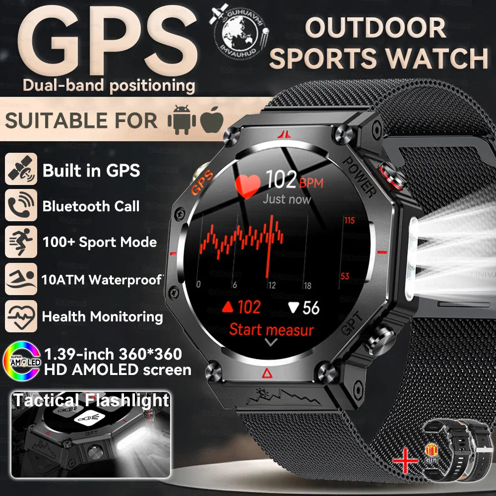 Military Smart Watch T-Rex 3