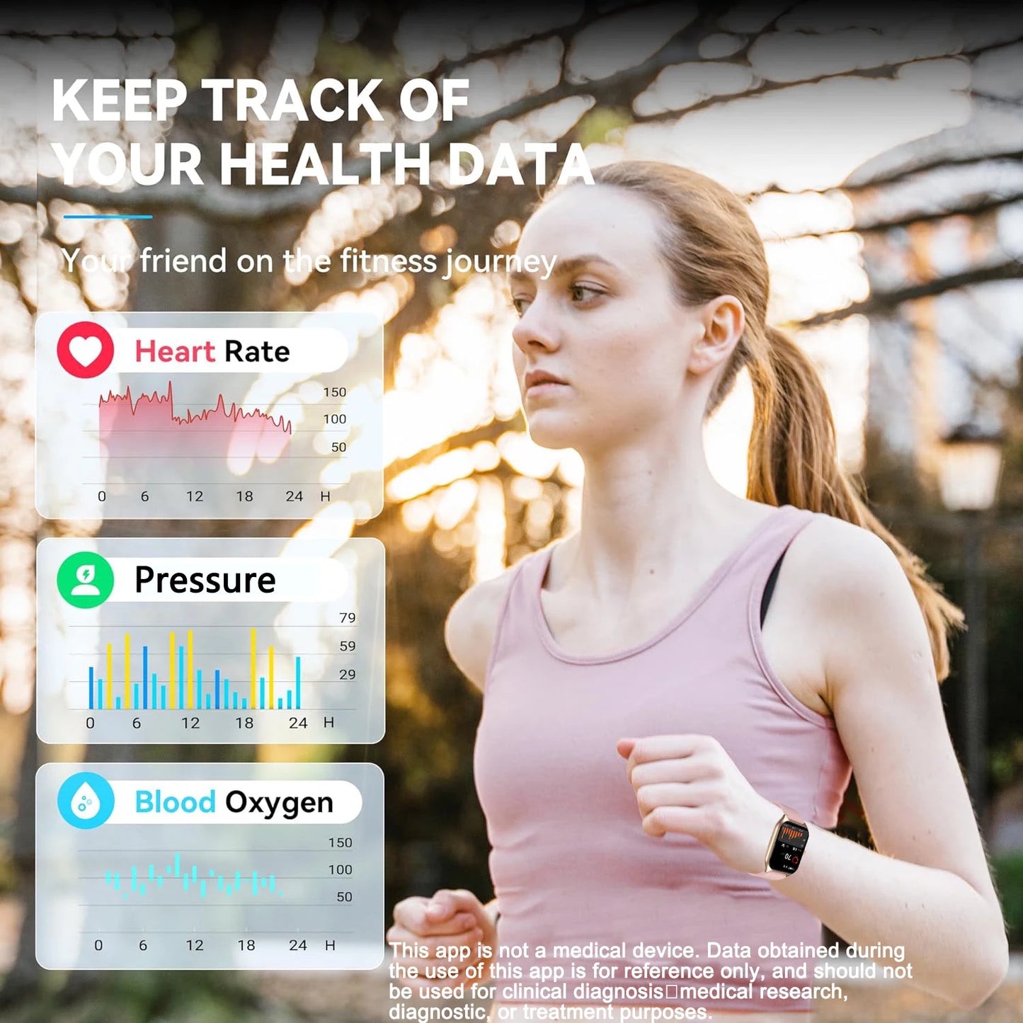 AI Voice Assistant Smart Watch for Men Women,