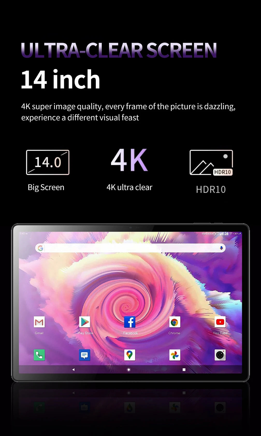 14-inch Android Tablet 20GB RAM 1TB ROM 5G