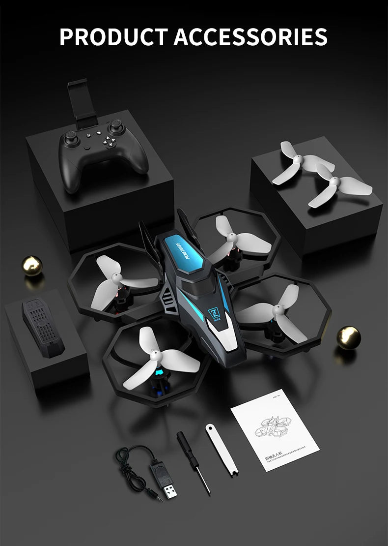 RC Drone Aerial Photo Transmission Aircraft 8K Remote Control  Helicopter Electronic Model Quadcopter Plane Toys for Kids Gifts
