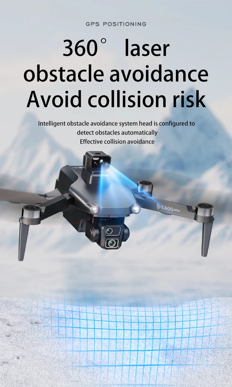 L600-1 Pro MAX GPS 4K Professional  Rc Quadcopter Drone