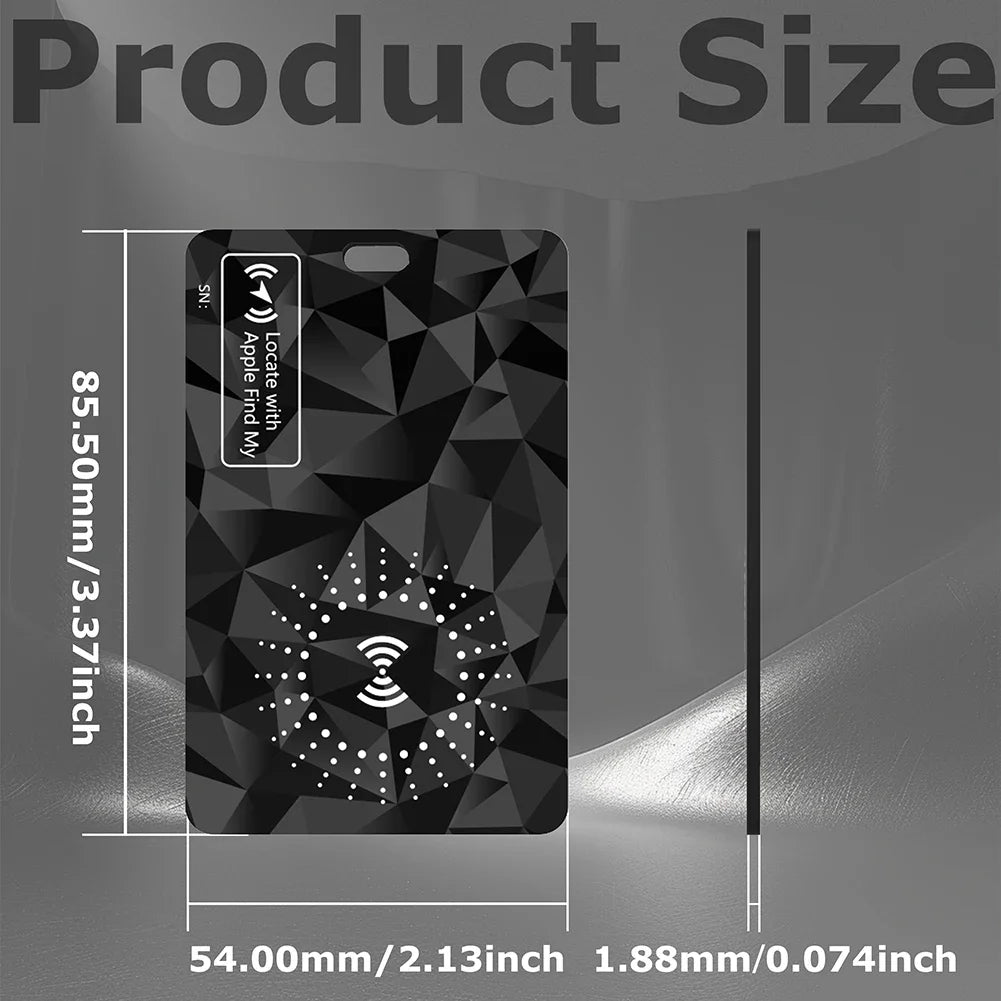 Wireless Charging Tracking Card Ultra-thin Wallet Tracker Card
