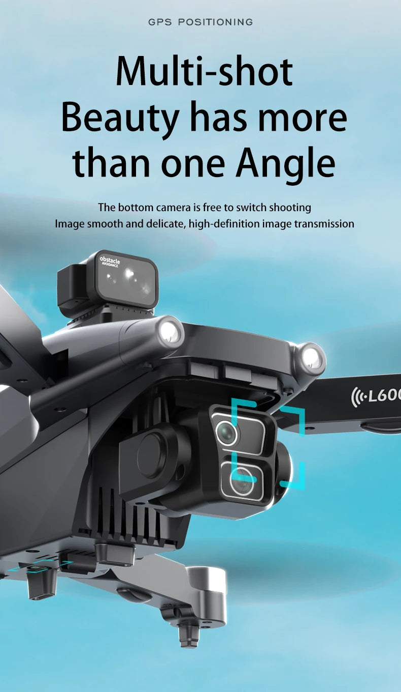 L600-1 Pro MAX GPS 4K Professional  Rc Quadcopter Drone