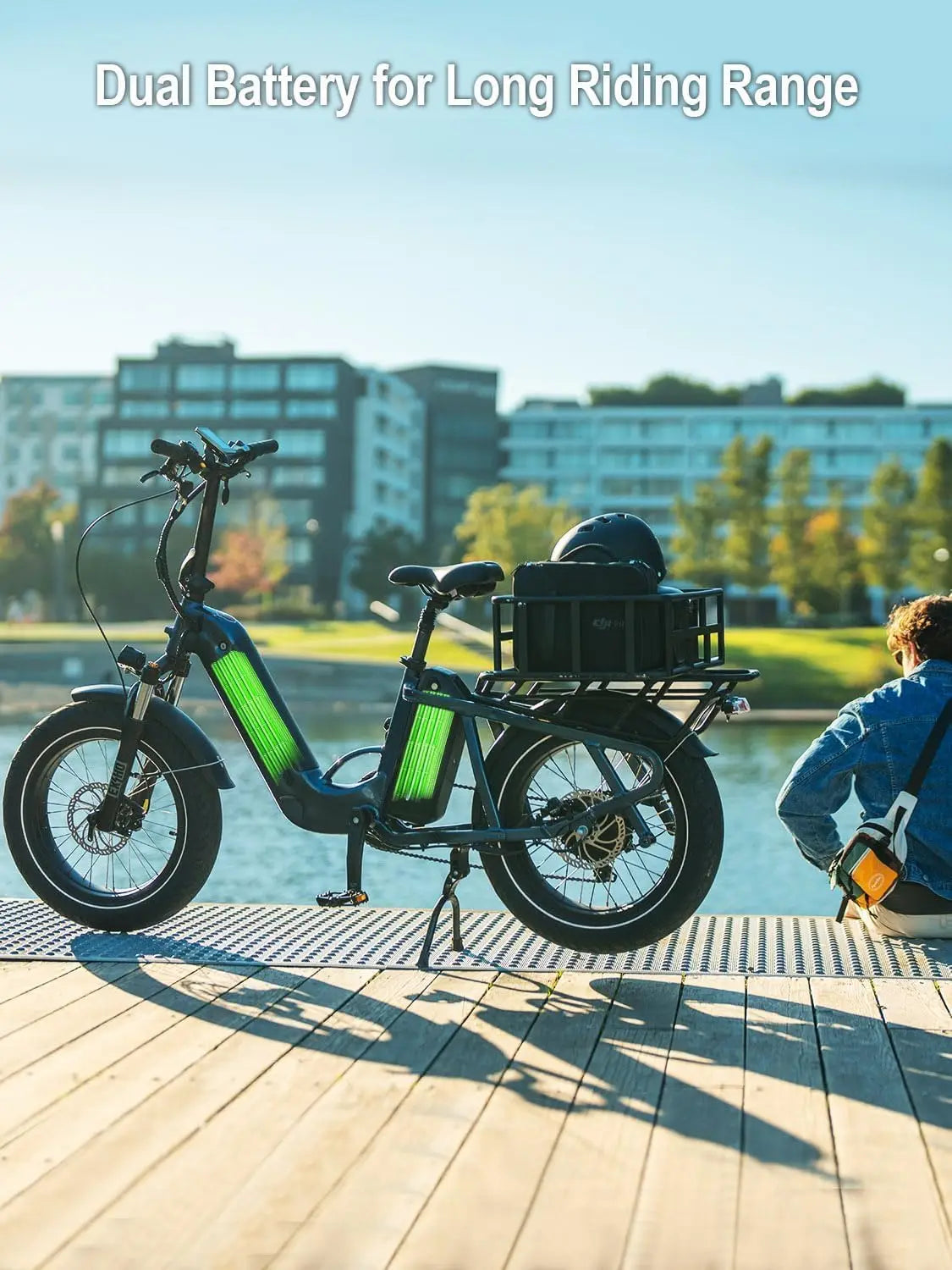 HAOQI Camel adult E-bike 750W 48V 27.8  commute Electric Bike,20 Fat Tire city ebike,electric bicycle