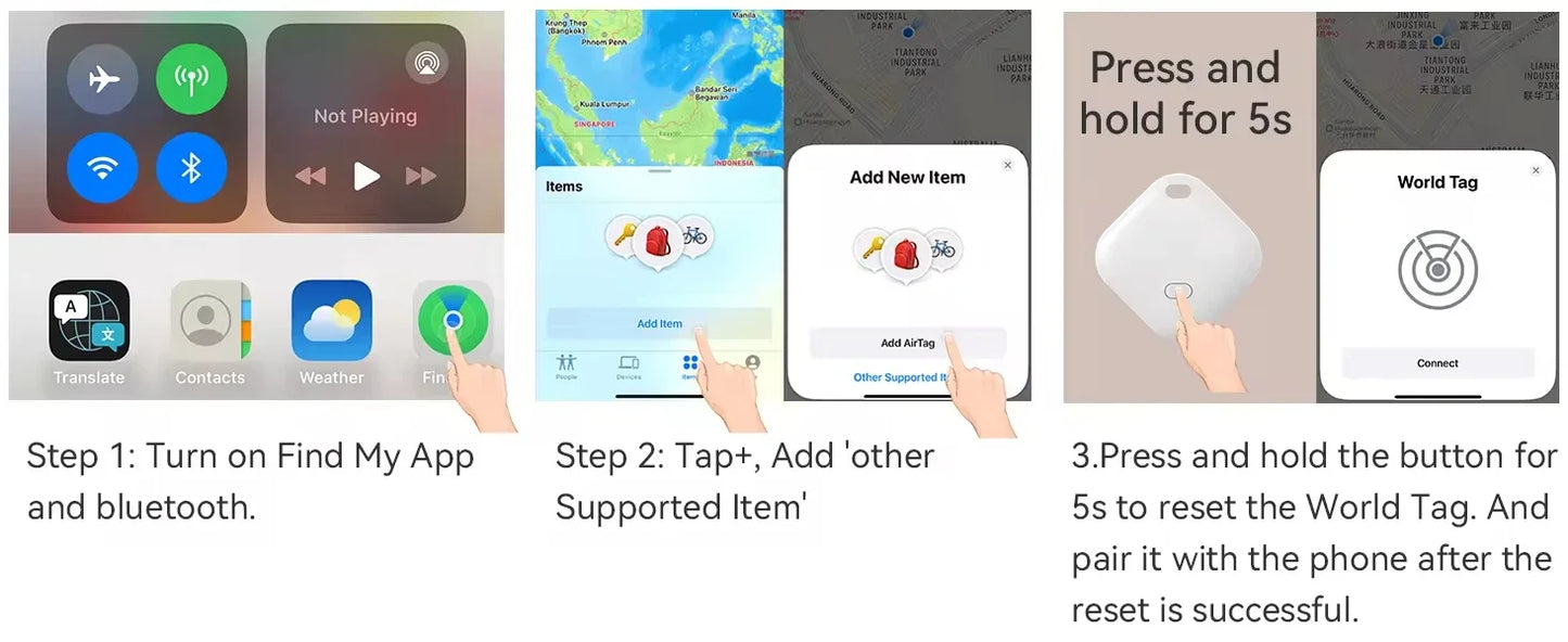 Smart Tracker For Find My APP Child/Pet Item Finder