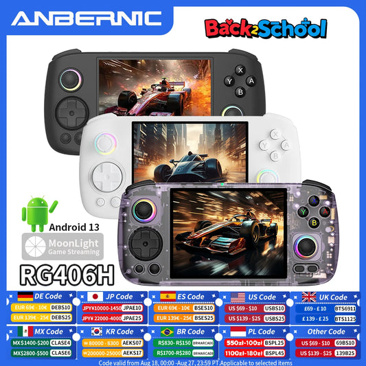 ANBERNIC RG406H RG 406H Handheld Game Console
