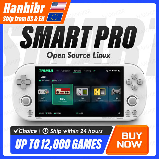 Trimui Smart Pro Handheld Game Console