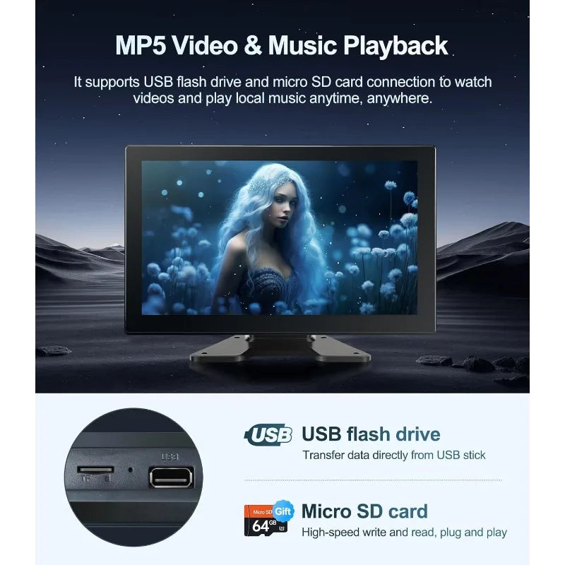 4 Channel 1080p Backup Camera Dash Cam