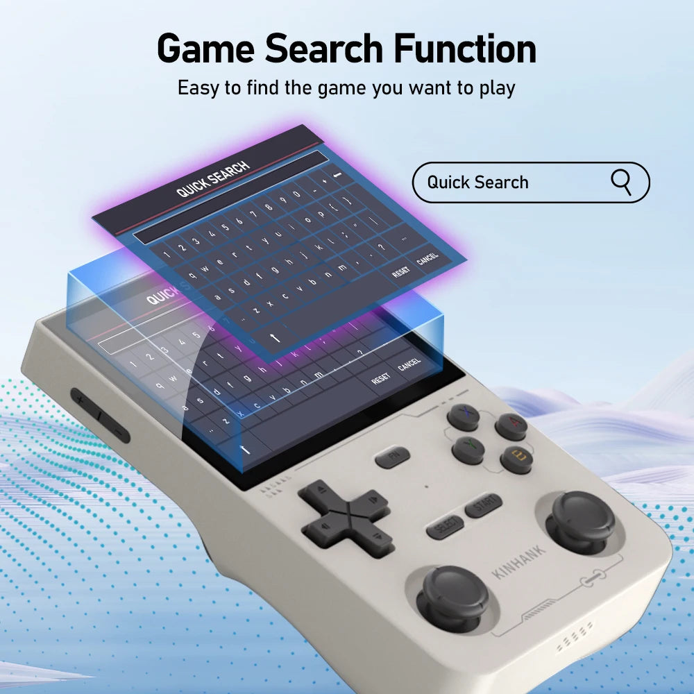 KINHANK Open Source K36 Handheld Game Console 16000 Games Emulator