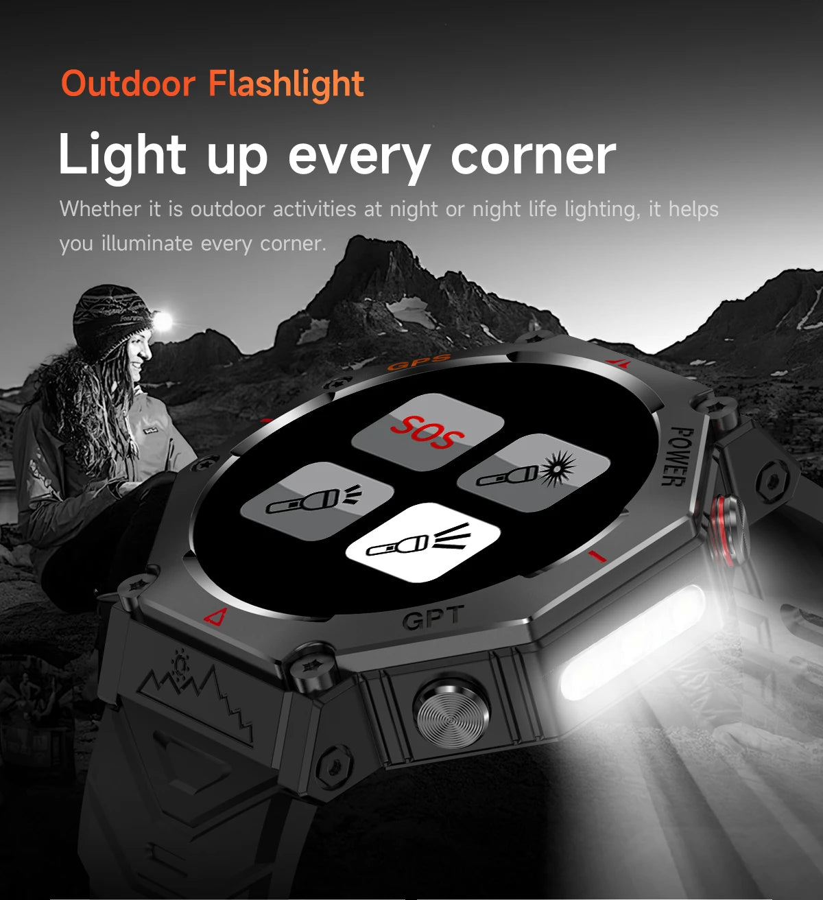 Military Smart Watch T-Rex 3