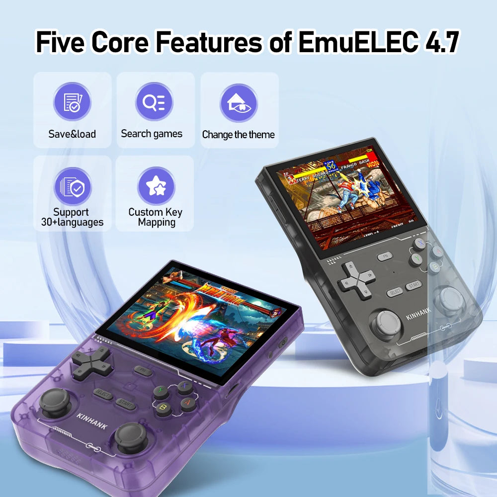 KINHANK Open Source K36 Handheld Game Console 16000 Games Emulator