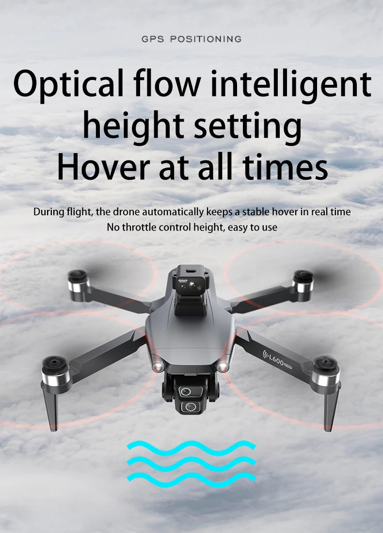 L600-1 Pro MAX GPS 4K Professional  Rc Quadcopter Drone