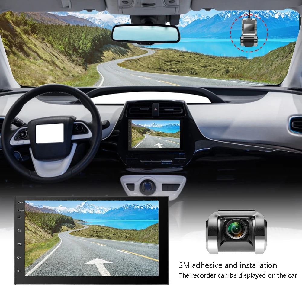 Podofo ADAS Dash Cam Dvr Dash Camera Car DVR HD Dashcam