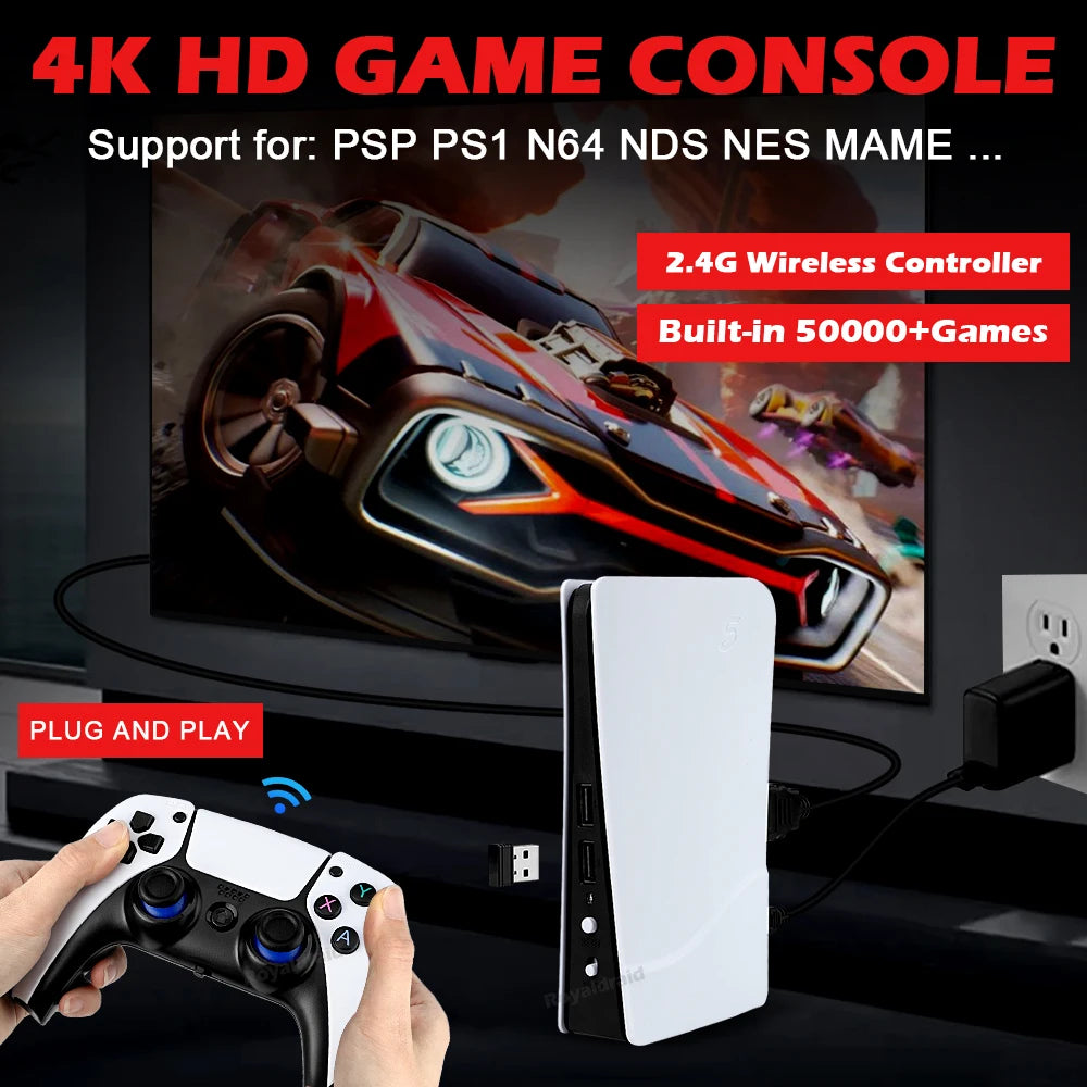 GB5 Video Game Console 256GB/128GB/64G 50000 + Retro Games