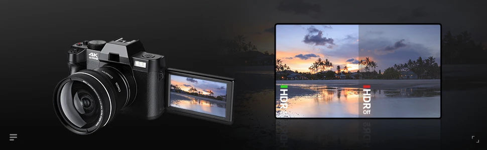 NBD 4K Digital Cameras for Photography,48MP Camera,