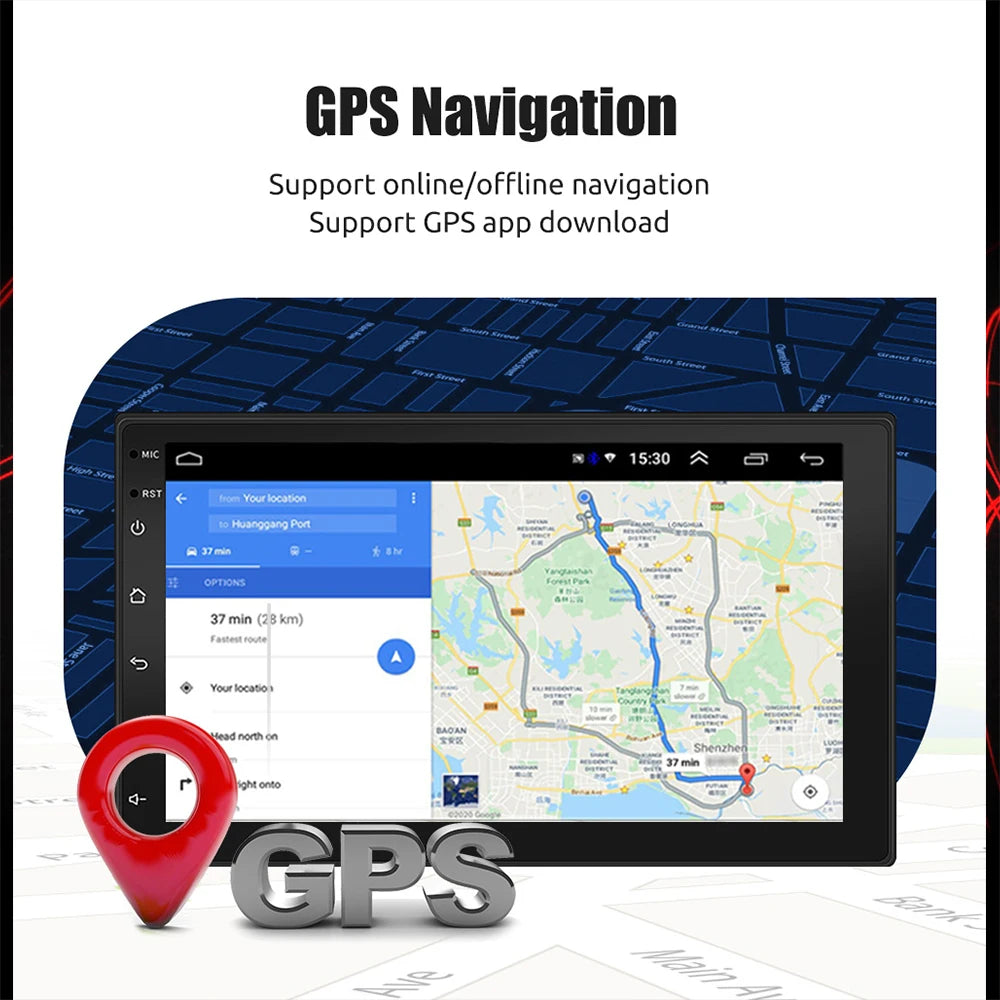 Android Car Radio Carplay  Car Multimedia Video Player GPS