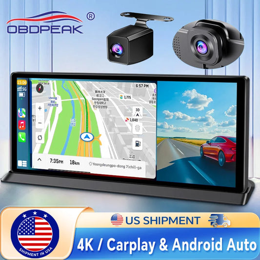 11.3 inch Car DVR 4K Dash Cam