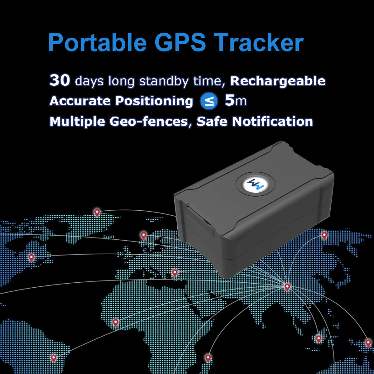 30 Days Long Last Car GPS Tracker