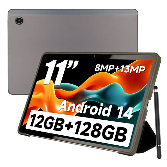 URAO C9+ 11 Inch Tablet Android 14 12GB RAM 128GB ROM(1TB TF Extensions)