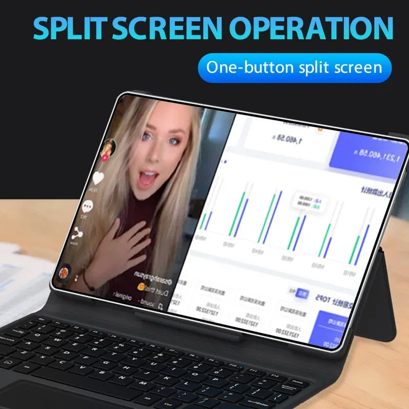 Ultimate 14-inch Android Tablet 2025: 10-Core Processor, 16GB RAM, 1TB ROM, 5G Wi-Fi & Bluetooth