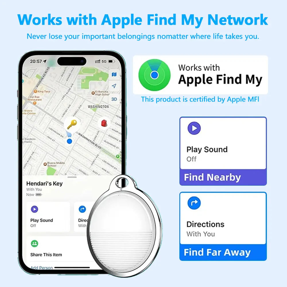 Long Distance Smart Tag GPS Tracker for Air Tag