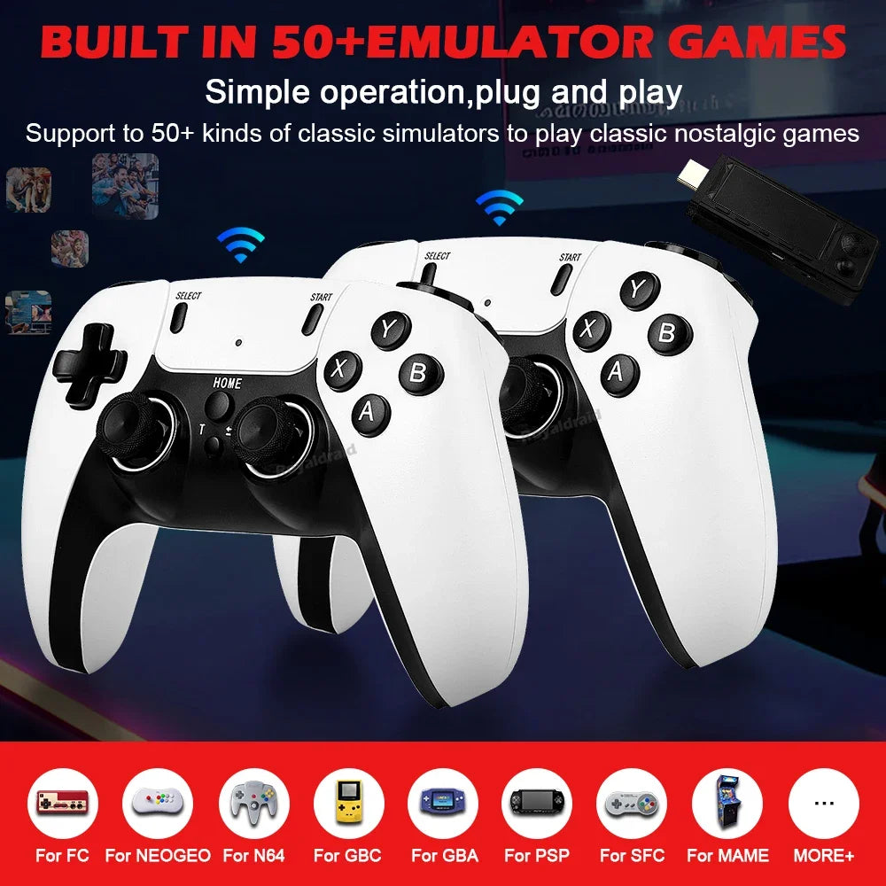 128G 256G X9 PRO GameStick 4KHD TV Video Game Console 3D Games