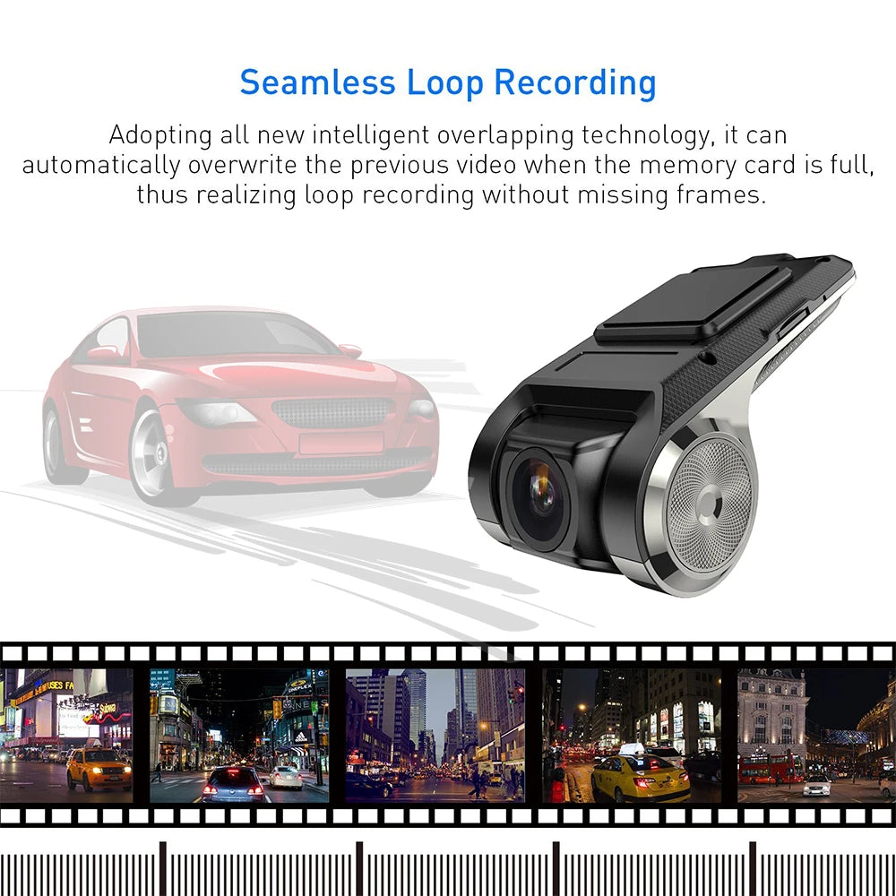 Podofo ADAS Dash Cam Dvr Dash Camera Car DVR HD Dashcam