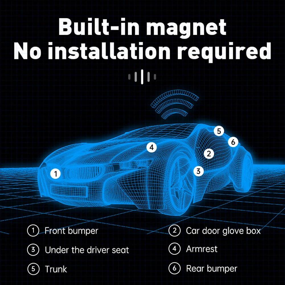 Smart Finder Locator Mini GPS Tracker Magnetic Real-Time Locator