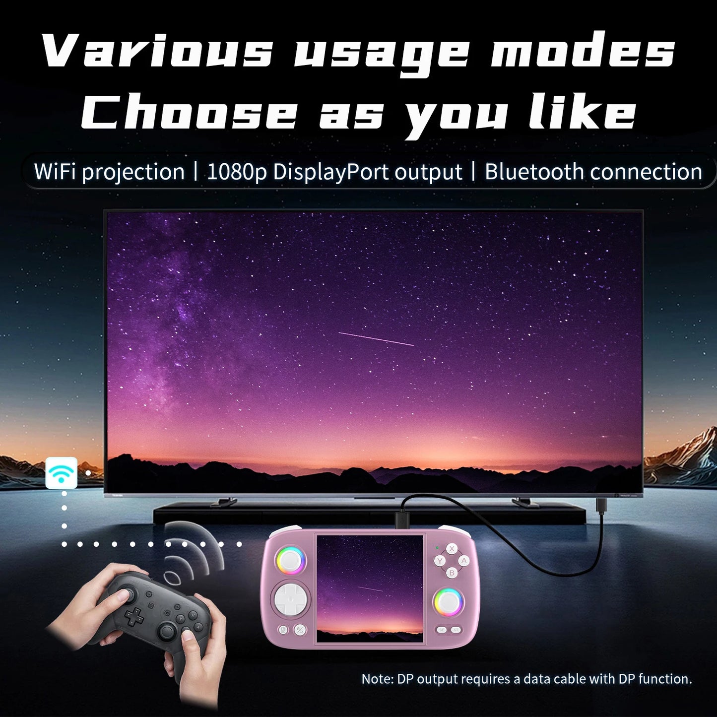 ANBERNIC RG Cube Retro Handheld Game Console