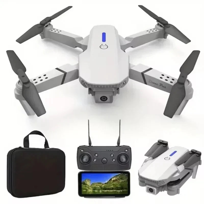 Professional Drone E88 4K  RC Drone Quadrotor Helicopter