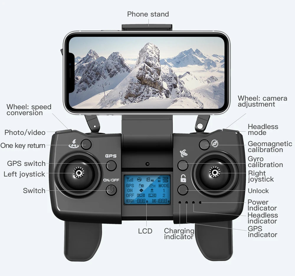 Drone L900 Pro 4K Professional Photography Quadcopter RC