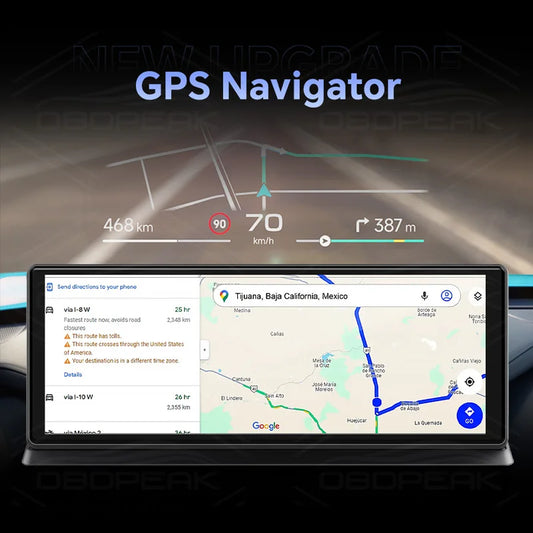 11.3" Android 14 Dash Cam Wireless CarPlay Android