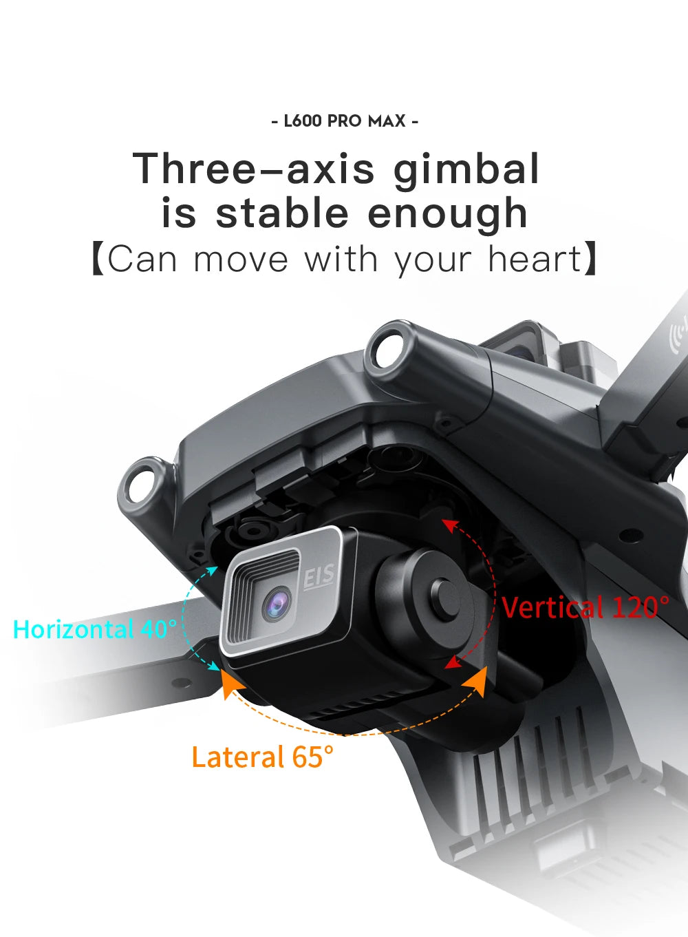L600 PRO MAX GPS Drone Professional 4K