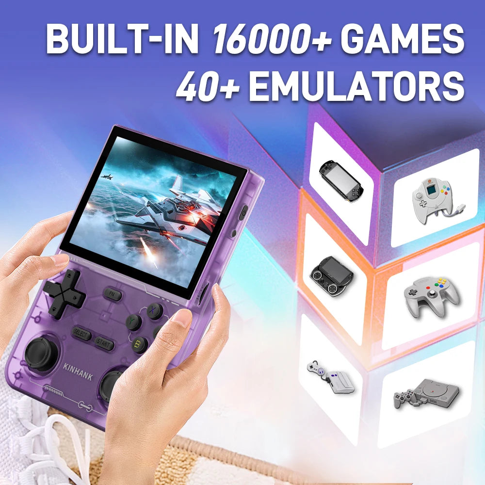 KINHANK Open Source K36 Handheld Game Console 16000 Games Emulator