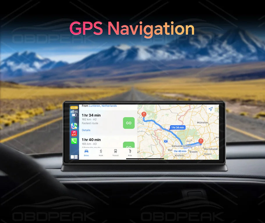 11.3 inch Car DVR 4K Dash Cam