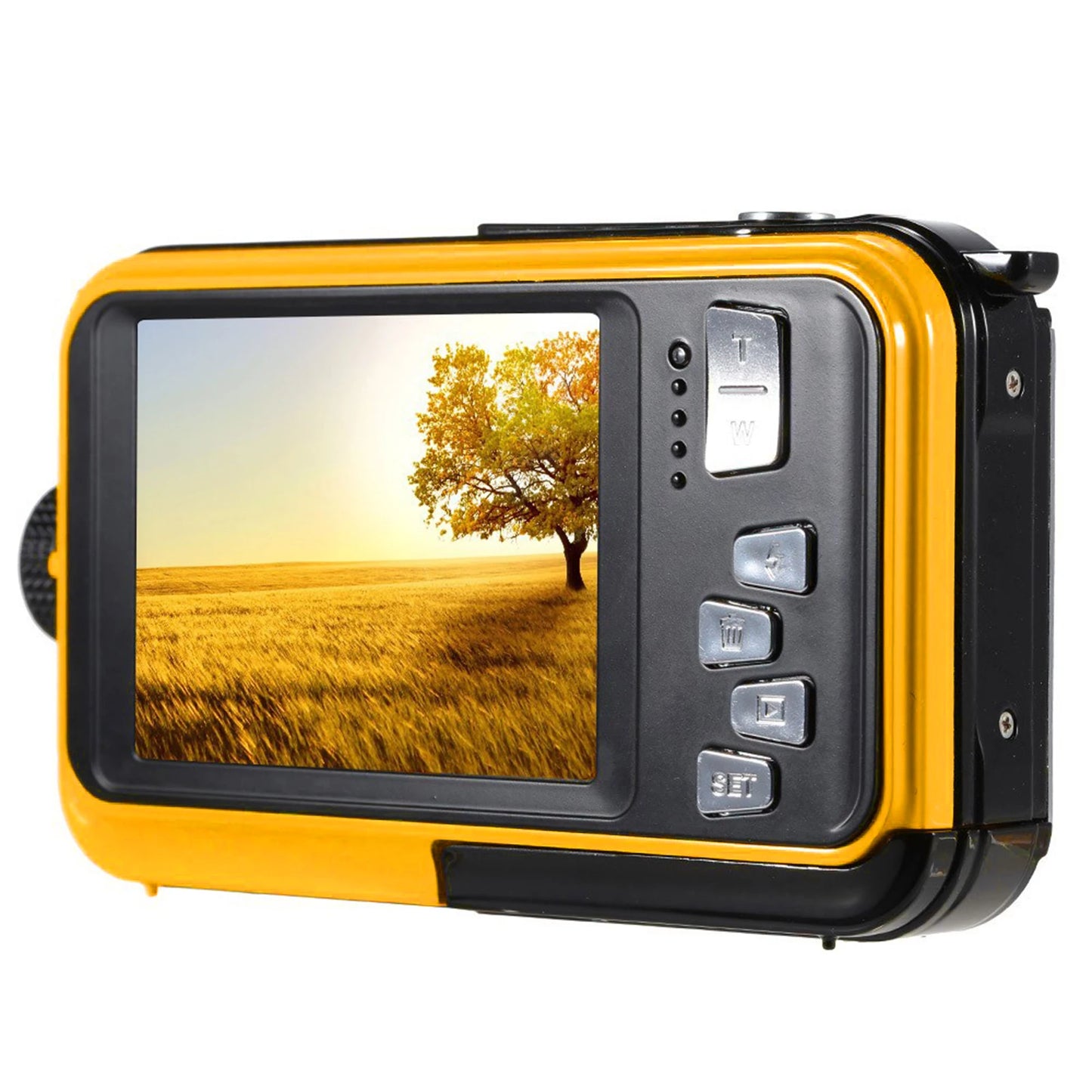 Underwater Camera - 16X Waterproof HD 2.7K 48MP Digital Camera for Snorkeling