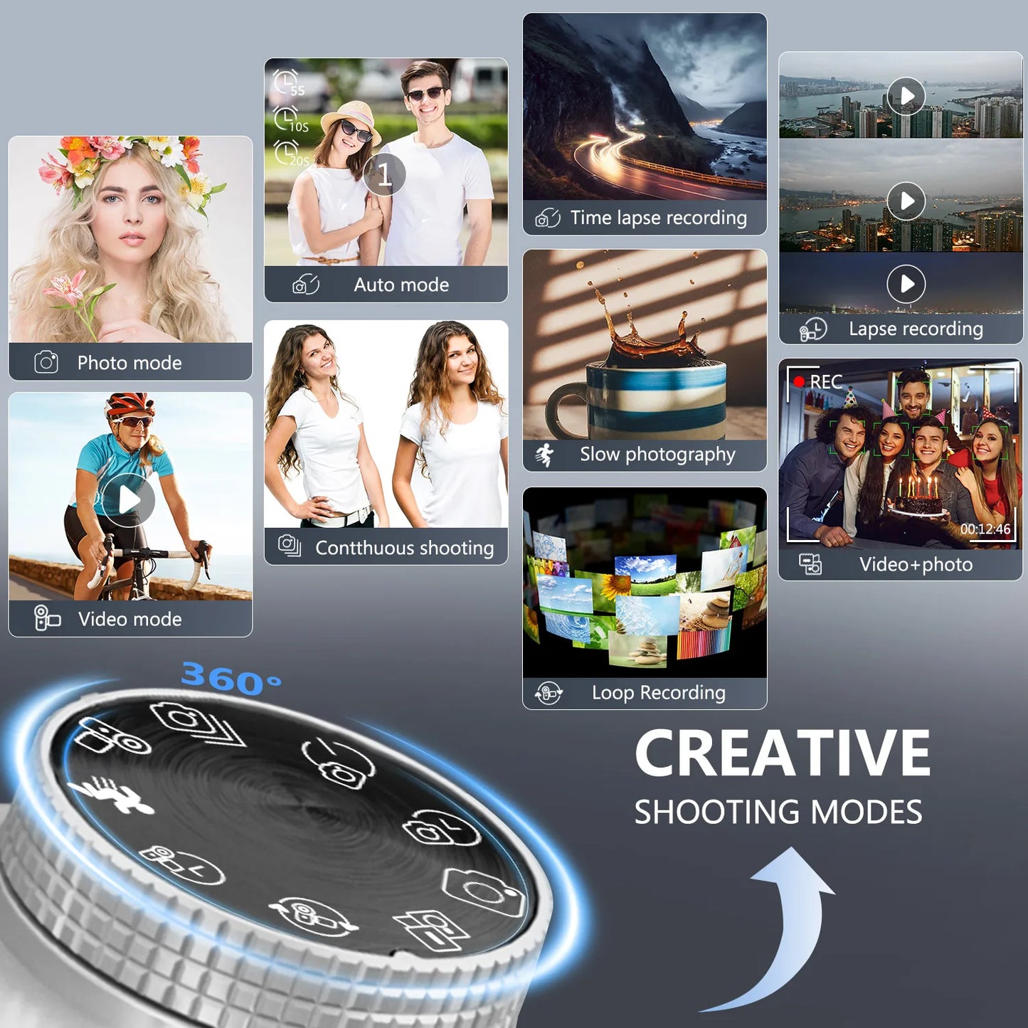 75MP Digital Camera for Photography & Video,