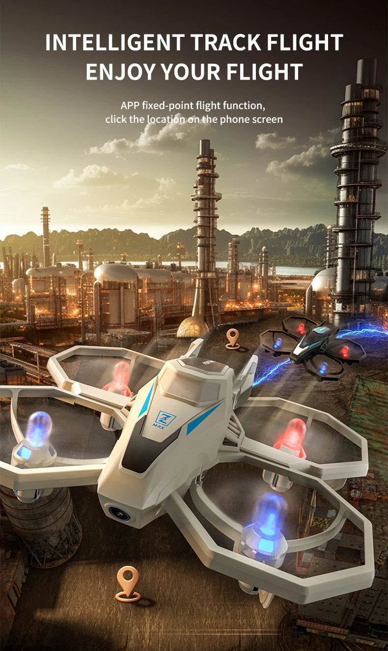 RC Drone Aerial Photo Transmission Aircraft 8K Remote Control  Helicopter Electronic Model Quadcopter Plane Toys for Kids Gifts