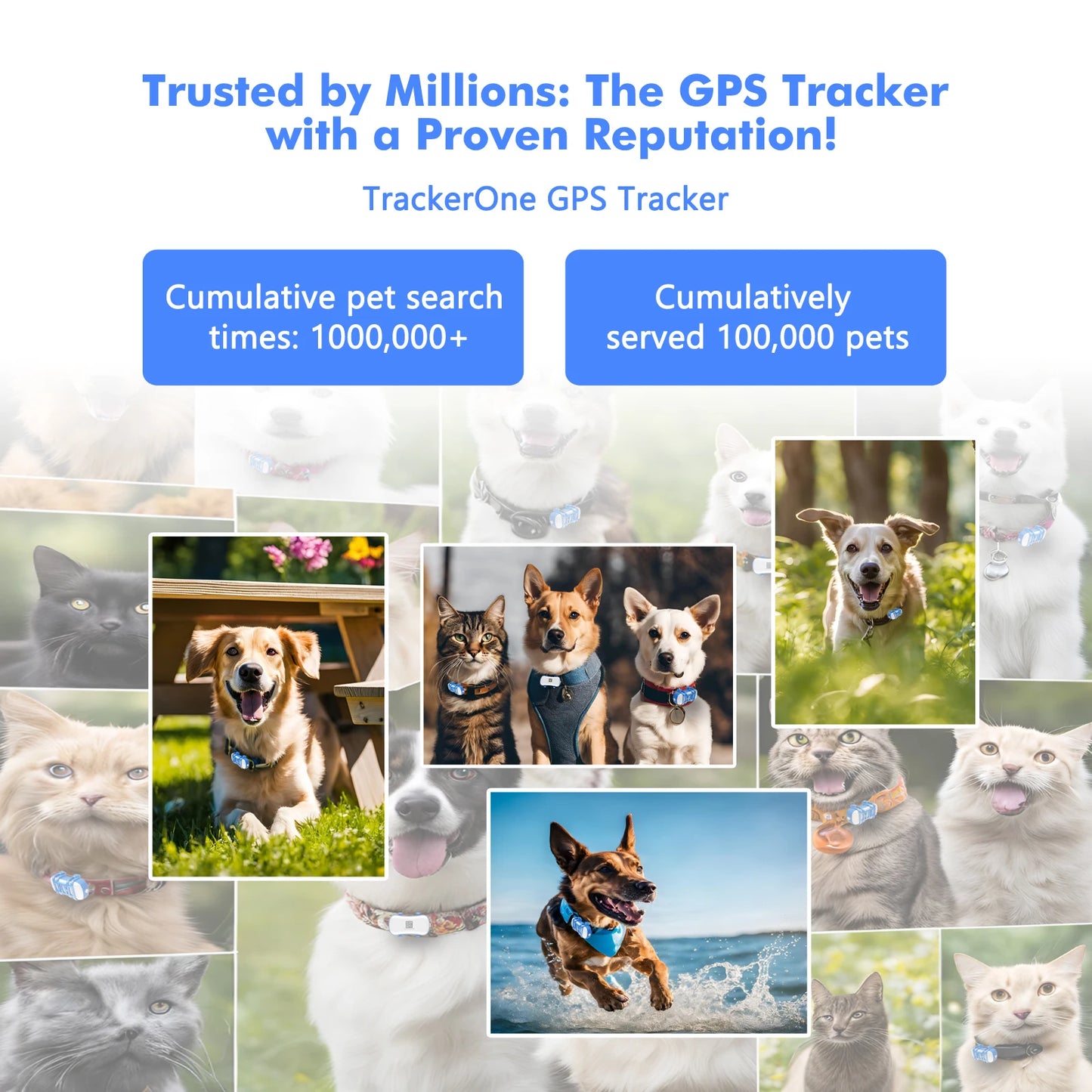 4G Dog Cat GPS Tracker for Pets -