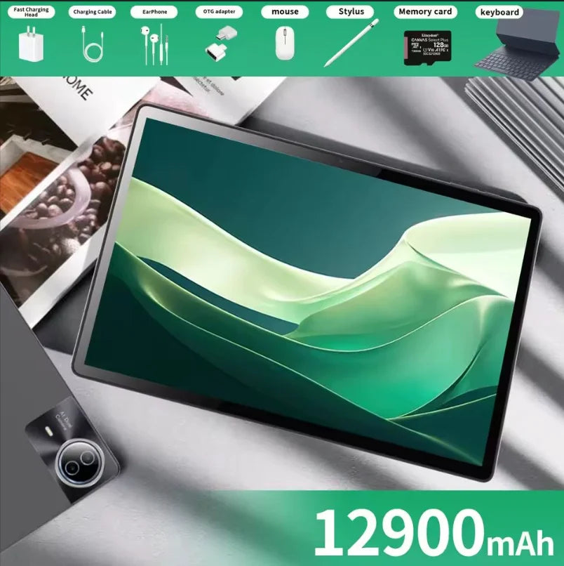Ultimate 14-inch Android Tablet 2025: 10-Core Processor, 16GB RAM, 1TB ROM, 5G Wi-Fi & Bluetooth