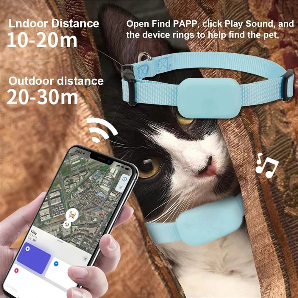 Pet GPS Tracker with Adjustable Collar Smart Pet Locator