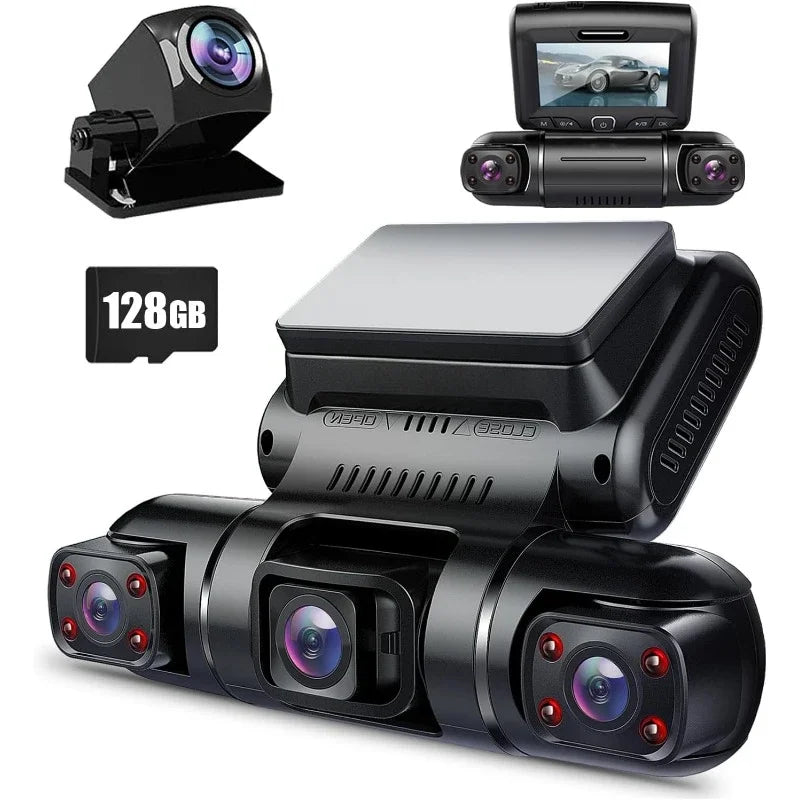 .Dash Camera Night Vision 360 Degree View  Dash Cam
