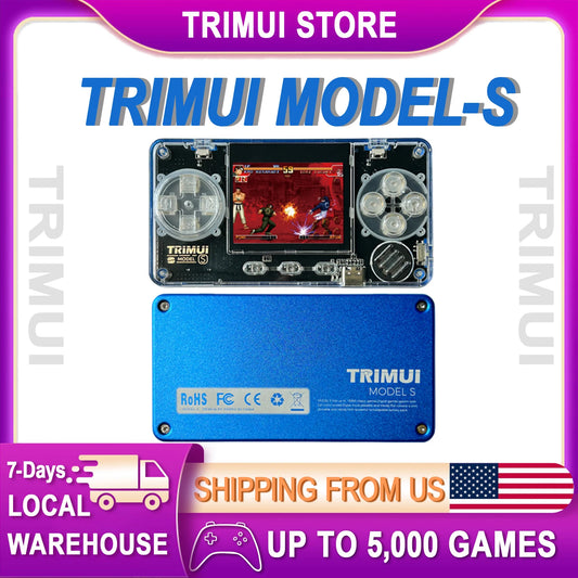 TRIMUI Model S Handheld Game Console 15000plus Classical Games Retro Game Console