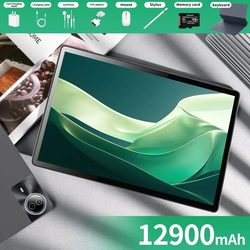 Ultimate 14-inch Android Tablet 2025: 10-Core Processor, 16GB RAM, 1TB ROM, 5G Wi-Fi & Bluetooth