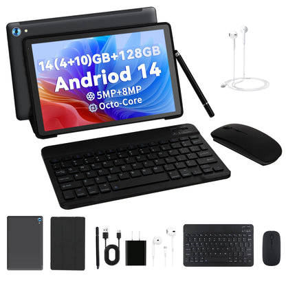 C108 10.1 Inch Tablet Octa-Core Processor 10GB RAM 128GB ROM Android 14