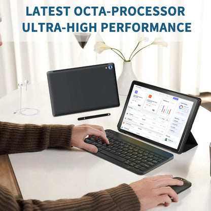 C108 10.1 Inch Tablet Octa-Core Processor 10GB RAM 128GB ROM Android 14