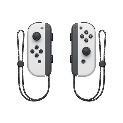 Nintendo Switch OLED Model with White and Black Joy-Con